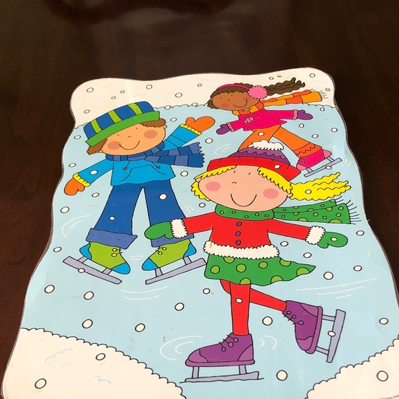 Winter accents bulletin board set - Picture 7 of 8